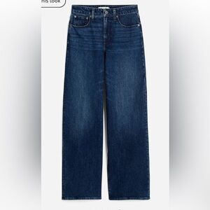 Madewell Perfect vintage curvy wide leg jean